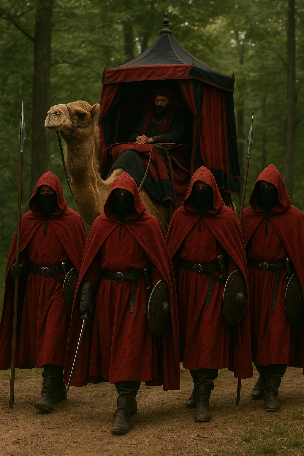 Escorté par les Galadhrim Dagnir